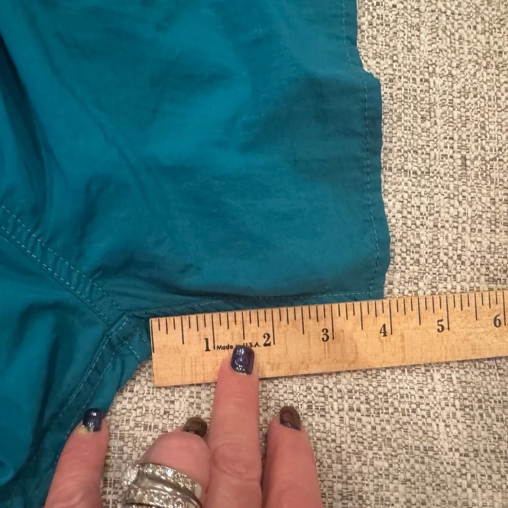 Maamgic Men’s Swim Shirts Swimwear Trunks Mesh Lining Quick Dry Turquoise Sz M